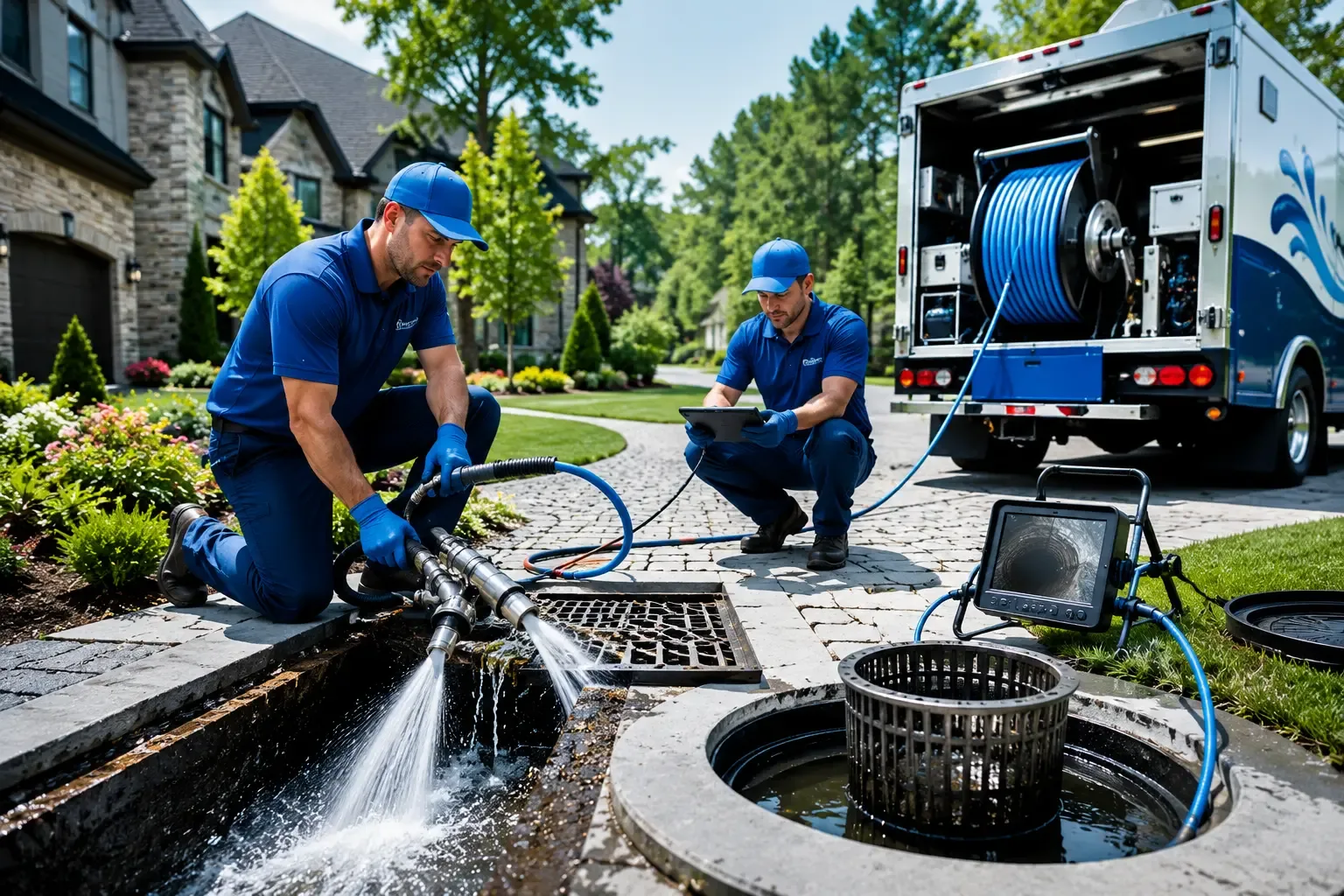 Local outdoor drain cleaning professionals in York Harbor, ME